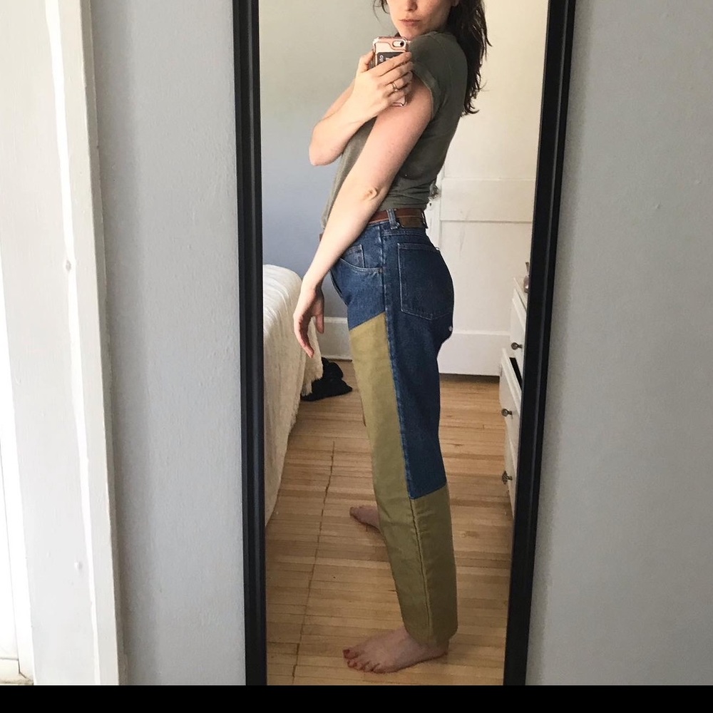 Vintage Wrangler double panel jeans